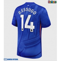 Camisa de Futebol Chelsea Dario Essugo #14 Equipamento Principal 2025-26 Manga Curta